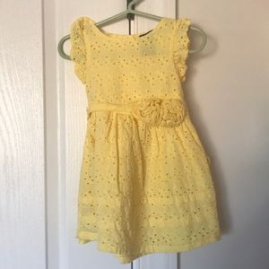 Chaps girls spring dress